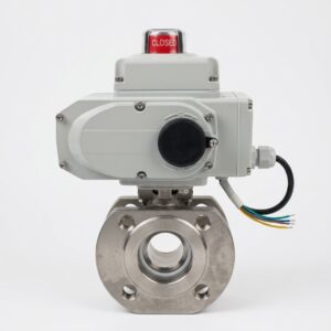 Кран межфланцевый AES05-V71SA12,AISI304,DN15(1/2"), c ЭЛЕКТРОПРИВОДОМ