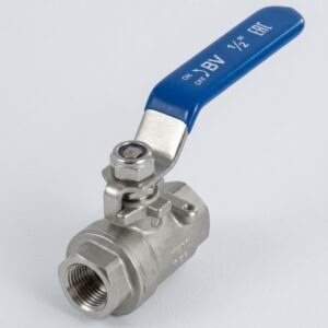 Кран шаровый муфтовый двусоставной (2PC),AISI304,(CF8),PN64 Серии PV02-V10